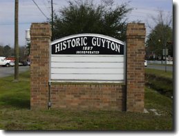 Historic Guyton Sign